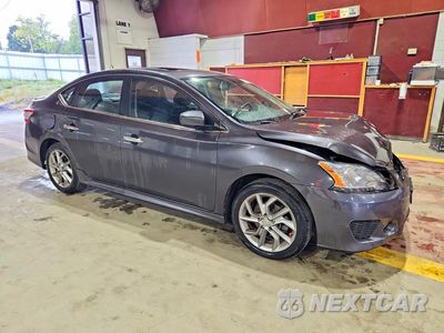 Czwarte zdjęcie samochodu z boku: 2014 NISSAN SENTRA SR VIN:3N1AB7AP8EY246250 - miniatura