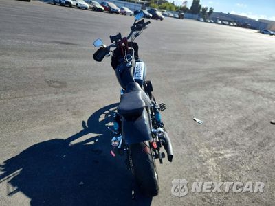 Czwarte zdjęcie samochodu z boku: 2016 HARLEY-DAVIDSON STREET BOB DYNA VIN:1HD1VAM30GC325464 - miniatura
