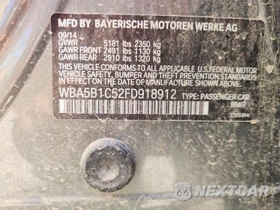 Zdjęcie 12 z 12 samochodu: 2015 BMW 535 I VIN:WBA5B1C52FD918912 - miniatura