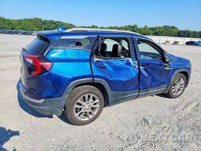 Trzecie zdjęcie samochodu z tyłu: 2022 GMC TERRAIN SLT VIN:3GKALVEV5NL101594 - miniatura