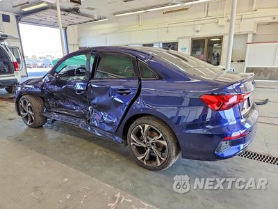 Drugie zdjęcie samochodu z przodu: 2023 AUDI A3 PREMIUM PLUS VIN:WAUHUDGY1PA072787 - miniatura