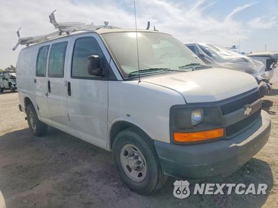 Czwarte zdjęcie samochodu z boku: 2015 CHEVROLET EXPRESS VIN:1GCWGFCF7F1221977 - miniatura