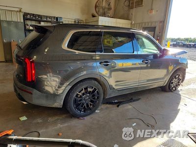 Trzecie zdjęcie samochodu z tyłu: 2021 KIA TELLURIDE SX VIN:5XYP5DHC8MG142473 - miniatura