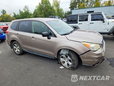 Czwarte zdjęcie samochodu z boku: 2014 SUBARU FORESTER 2.5I VIN:JF2SJAAC5EH456204 - miniatura