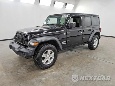 2019 JEEP WRANGLER UNLIMITED SPORT 1C4HJXDN8KW681829 - główne zdjęcie licytacji z USA - miniatura