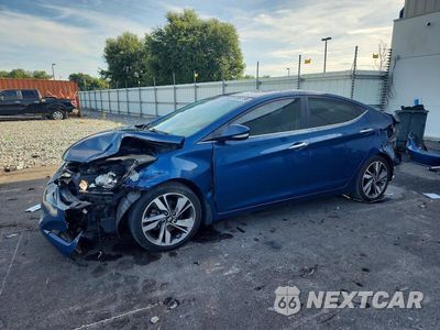 2014 HYUNDAI ELANTRA LIMITED KMHDH4AE2EU154278 - główne zdjęcie licytacji z USA - miniatura