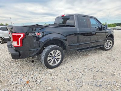 Trzecie zdjęcie samochodu z tyłu: 2017 FORD F150 SUPER CAB VIN:1FTEX1EP1HKD59466 - miniatura