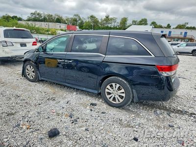 Drugie zdjęcie samochodu z przodu: 2016 HONDA ODYSSEY SE VIN:5FNRL5H37GB152394 - miniatura
