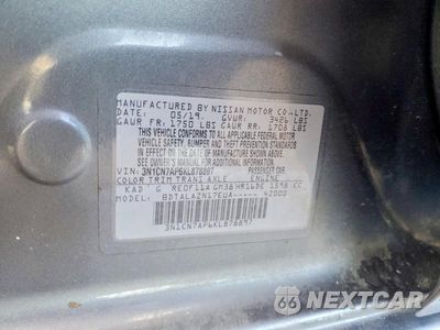 Zdjęcie 12 z 12 samochodu: 2019 NISSAN VERSA S PLUS VIN:3N1CN7AP6KL878897 - miniatura