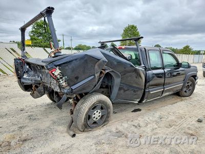 Trzecie zdjęcie samochodu z tyłu: 2005 CHEVROLET SILVERADO C1500 VIN:1GCEC19TX5E324857 - miniatura