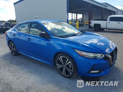 Czwarte zdjęcie samochodu z boku: 2022 NISSAN SENTRA SR VIN:3N1AB8DV5NY318652 - miniatura