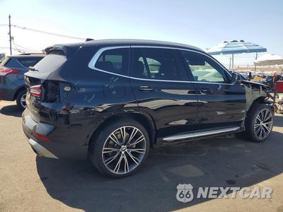 Trzecie zdjęcie samochodu z tyłu: 2024 BMW X3 SDRIVE30I VIN:5UX43DP04R9V62772 - miniatura