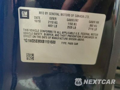 Zdjęcie 12 z 12 samochodu: 2011 CHEVROLET IMPALA POLICE VIN:2G1WD5EMXB1151600 - miniatura