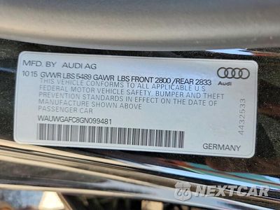 Zdjęcie 12 z 12 samochodu: 2016 AUDI A7 PREMIUM PLUS VIN:WAUWGAFC8GN099481 - miniatura