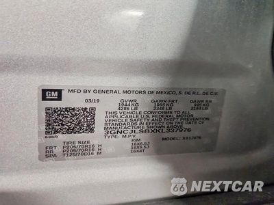 Zdjęcie 13 z 13 samochodu: 2019 CHEVROLET TRAX 1LT VIN:3GNCJLSBXKL337976 - miniatura