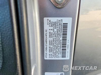 Zdjęcie 12 z 12 samochodu: 2019 HONDA ACCORD EXL VIN:1HGCV1F50KA036776 - miniatura
