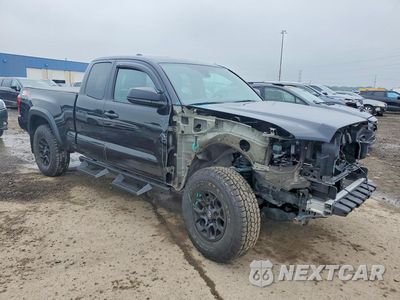 Czwarte zdjęcie samochodu z boku: 2021 TOYOTA TACOMA SR V6 VIN:3TYSZ5AN4MT019390 - miniatura