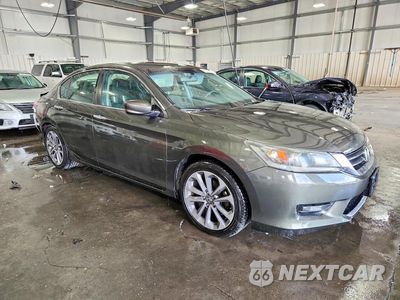 Czwarte zdjęcie samochodu z boku: 2014 HONDA ACCORD SPORT VIN:1HGCR2F55EA093778 - miniatura