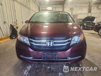 Piąte zdjęcie samochodu w środku: 2015 HONDA ODYSSEY EXL VIN:5FNRL5H66FB023992 - miniatura