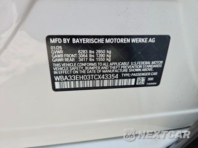 Zdjęcie 12 z 12 samochodu: 2026 BMW 740 XI VIN:WBA33EH03TCX43354 - miniatura