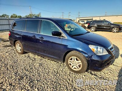 Czwarte zdjęcie samochodu z boku: 2006 HONDA ODYSSEY EXL VIN:5FNRL387X6B071220 - miniatura