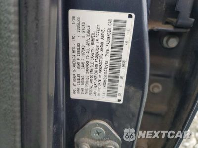 Zdjęcie 12 z 12 samochodu: 2006 HONDA ACCORD EX VIN:1HGCM66546A032915 - miniatura