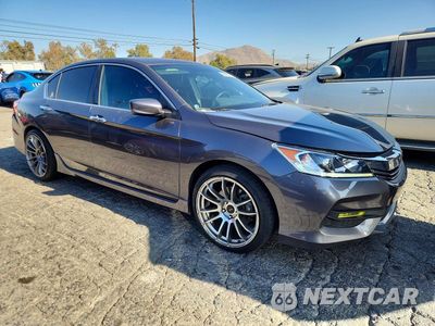 Czwarte zdjęcie samochodu z boku: 2017 HONDA ACCORD SPORT VIN:1HGCR2F52HA154251 - miniatura