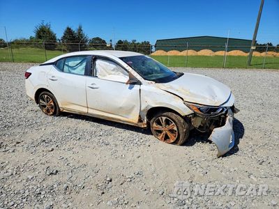 Czwarte zdjęcie samochodu z boku: 2021 NISSAN SENTRA SV VIN:3N1AB8CV9MY311798 - miniatura