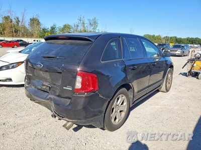 Trzecie zdjęcie samochodu z tyłu: 2013 FORD EDGE SEL VIN:2FMDK3J90DBC15307 - miniatura