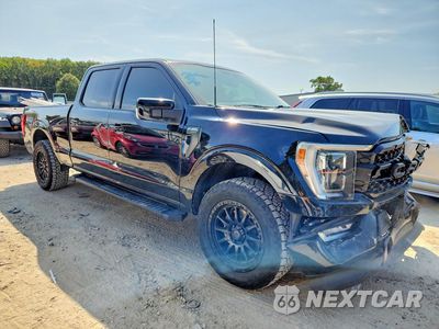 Czwarte zdjęcie samochodu z boku: 2022 FORD F150 SUPERCREW VIN:1FTFW1E59NFA34946 - miniatura
