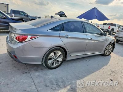 Trzecie zdjęcie samochodu z tyłu: 2015 HYUNDAI SONATA HYBRID LIMITED VIN:KMHEC4A48FA126031 - miniatura