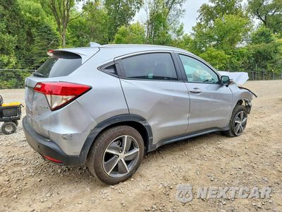 Trzecie zdjęcie samochodu z tyłu: 2021 HONDA HR-V EX VIN:3CZRU6H52MM749877 - miniatura