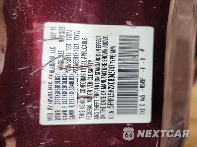 Zdjęcie 14 z 14 samochodu: 2012 HONDA ODYSSEY LX VIN:5FNRL5H2XCB042747 - miniatura