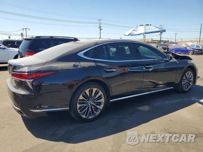 Trzecie zdjęcie samochodu z tyłu: 2019 LEXUS LS 500 BASE VIN:JTHB51FF3K5007878 - miniatura