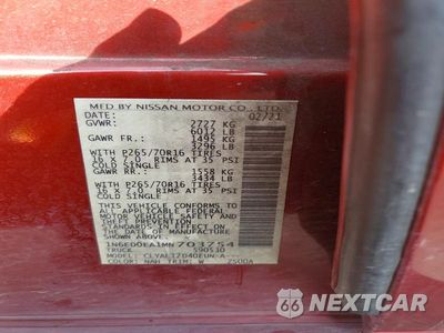 Zdjęcie 12 z 12 samochodu: 2021 NISSAN FRONTIER S VIN:1N6ED0EA1MN703754 - miniatura