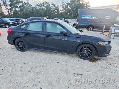 Czwarte zdjęcie samochodu z boku: 2022 HONDA CIVIC SPORT VIN:2HGFE2F5XNH595812 - miniatura