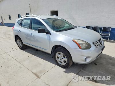 Czwarte zdjęcie samochodu z boku: 2014 NISSAN ROGUE SELECT S VIN:JN8AS5MV1EW716075 - miniatura