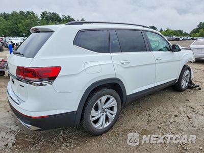 Trzecie zdjęcie samochodu z tyłu: 2022 VOLKSWAGEN ATLAS SE VIN:1V2HP2CA4NC559585 - miniatura