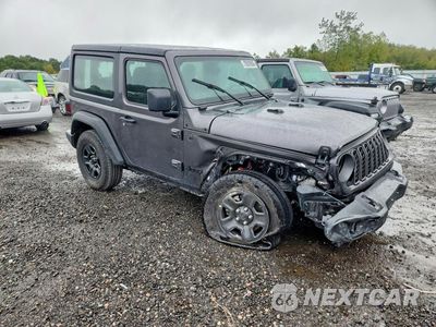Czwarte zdjęcie samochodu z boku: 2025 JEEP WRANGLER SPORT VIN:1C4PJXAN4SW524735 - miniatura