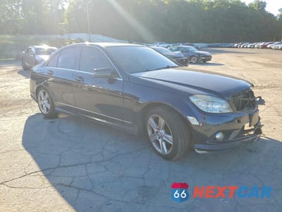 Czwarte zdjęcie samochodu z boku: 2010 MERCEDES-BENZ C 300 4MATIC VIN:WDDGF8BB4AF421654 - miniatura