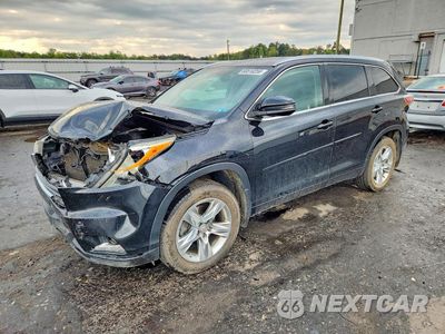 2014 TOYOTA HIGHLANDER LIMITED 5TDDKRFHXES071188 - główne zdjęcie licytacji z USA - miniatura
