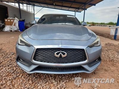 Piąte zdjęcie samochodu w środku: 2018 INFINITI Q60 3.0T LUXE VIN:JN1EV7EK2JM340399 - miniatura