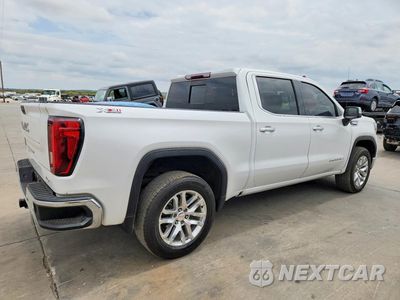 Trzecie zdjęcie samochodu z tyłu: 2022 GMC SIERRA LIMITED C1500 DENALI VIN:3GTP8FET0NG199762 - miniatura