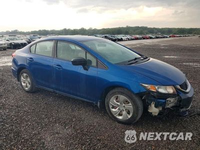 Czwarte zdjęcie samochodu z boku: 2014 HONDA CIVIC LX VIN:2HGFB2F52EH545303 - miniatura