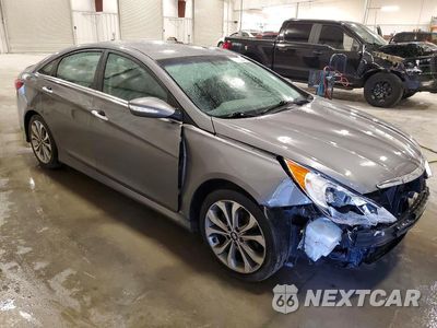 Czwarte zdjęcie samochodu z boku: 2014 HYUNDAI SONATA SE 2.0T VIN:5NPEC4AB0EH901528 - miniatura