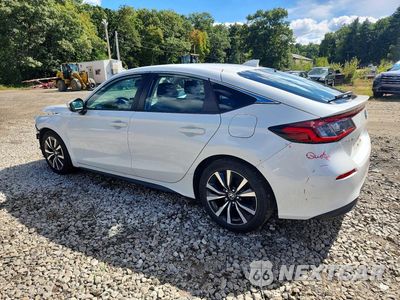 Drugie zdjęcie samochodu z przodu: 2022 HONDA CIVIC EXL VIN:19XFL1H71NE008941 - miniatura