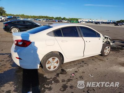 Trzecie zdjęcie samochodu z tyłu: 2017 CHEVROLET CRUZE LS VIN:1G1BC5SM1H7263641 - miniatura