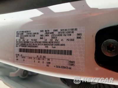 Zdjęcie 12 z 12 samochodu: 2024 FORD F250 SUPER DUTY VIN:1FT8W2BT3REE92981 - miniatura
