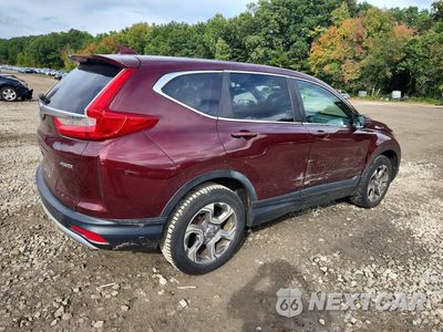 Trzecie zdjęcie samochodu z tyłu: 2018 HONDA CR-V EX VIN:7FARW2H53JE055339 - miniatura