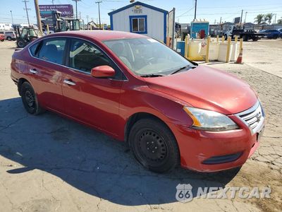 Czwarte zdjęcie samochodu z boku: 2014 NISSAN SENTRA SV VIN:3N1AB7AP3EL646326 - miniatura